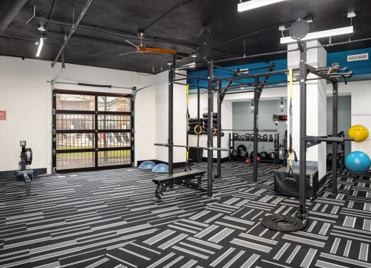 State Of The Art Fitness Facility at Abberly Onyx Apartment Homes, Georgia, 30033