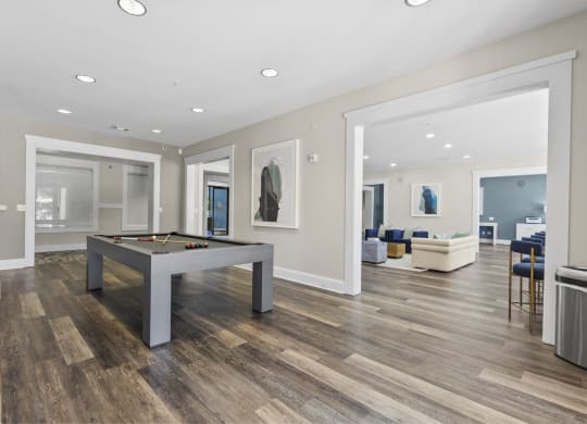 Billiards room at West Ashley Apartment Homes, Charleston, SC
