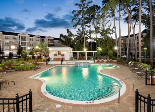 swimming pool at West Ashley Apartment Homes, South Carolina