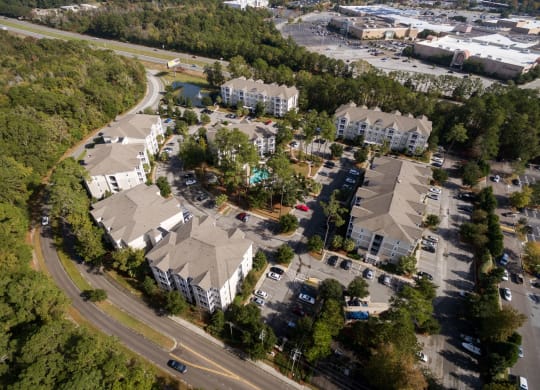 Aerial View at West Ashley Apartment Homes, Charleston, SC