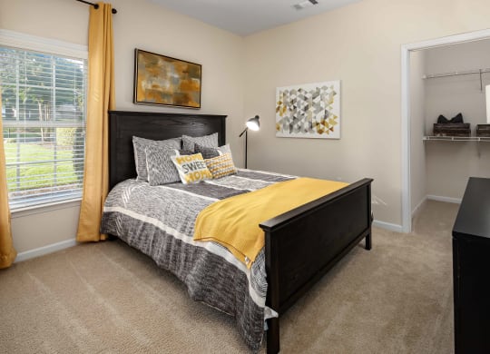 Spacious Bedrooms at Abberly Woods Apartment Homes, Charlotte