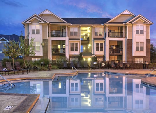 Poolside Apartments at Abberly Woods Apartment Homes, Charlotte, North Carolina 28216