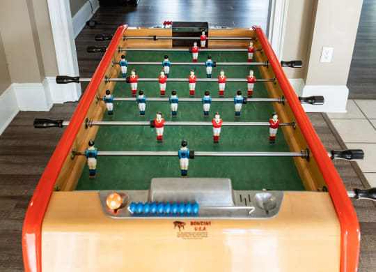 Foosball Table at Abberly Woods Apartment Homes, Charlotte, NC