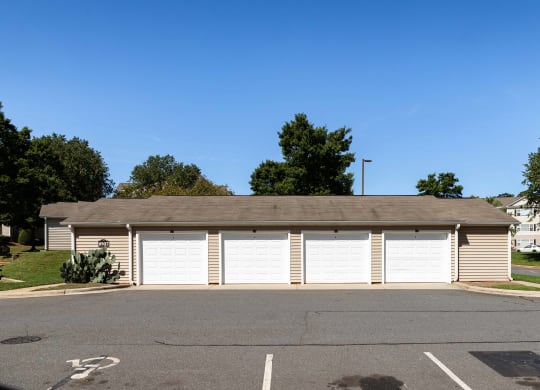 Detached Garages at Abberly Woods Apartment Homes, Charlotte, NC 28216
