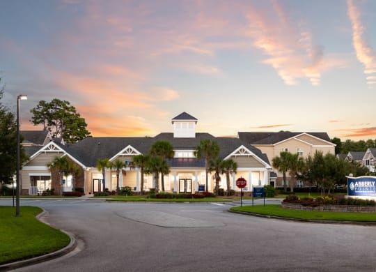 Exterior View at Sunset