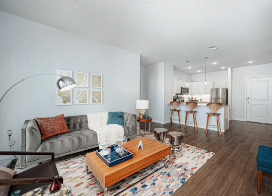 Living Room at The Pointe at Polaris