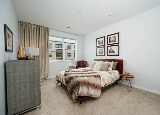 Bedroom at The Pointe at Polaris