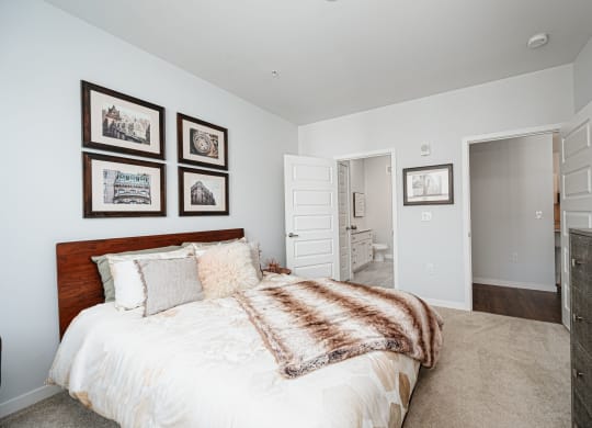 Bedroom at The Pointe at Polaris