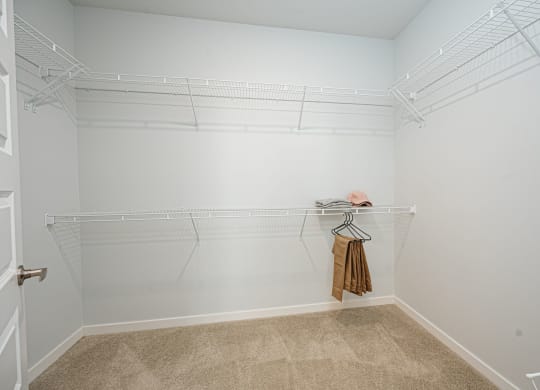Walk-in Closet at The Pointe at Polaris Apartments
