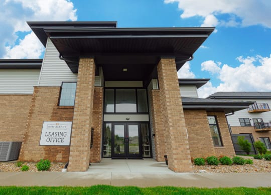 the leasing office at leasing office estates