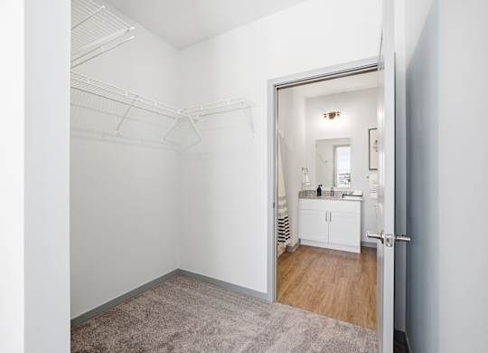 Walk In Closet at The Retreat at Marysville Apartments in Marysville, OH