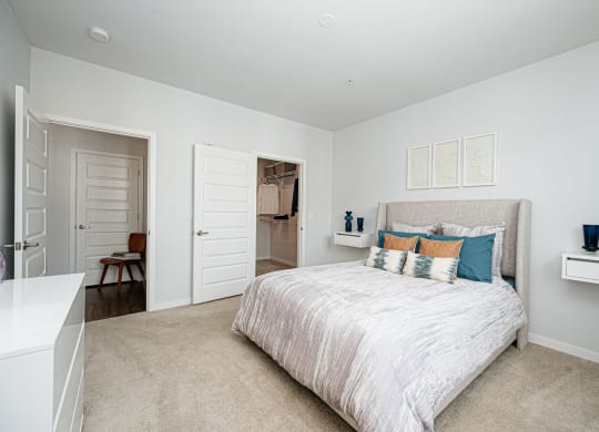 Bedroom at The Pointe at Polaris Apartments