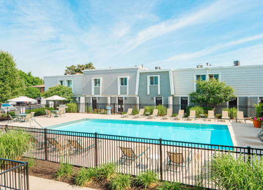 our apartments offer a swimming pool in front of our buildings