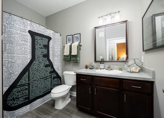 bathroom with a shower