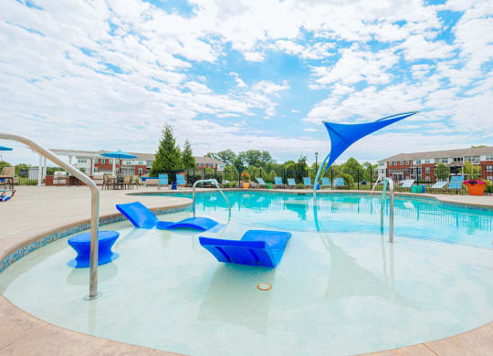 our resort style swimming pool is open to the community