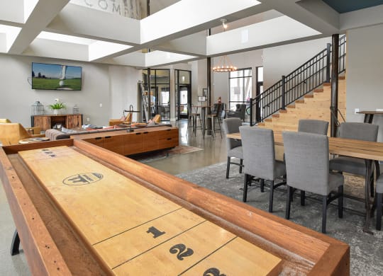 Clubhouse at Landmark Lofts Apartments in Hilliard Ohio