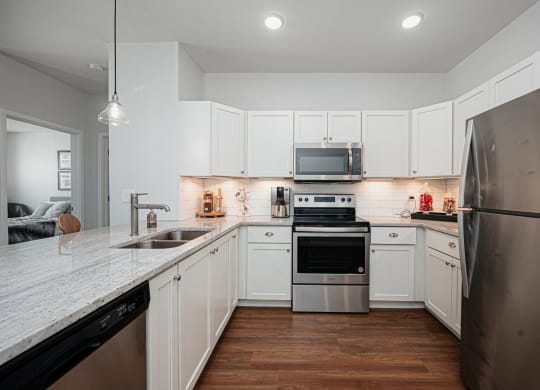 Kitchen at The Pointe at Polaris