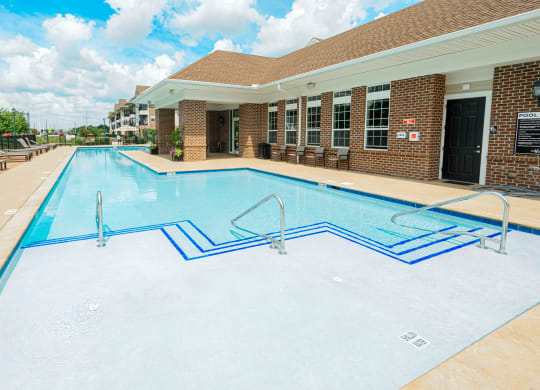 the swimming pool at our apartments for rent