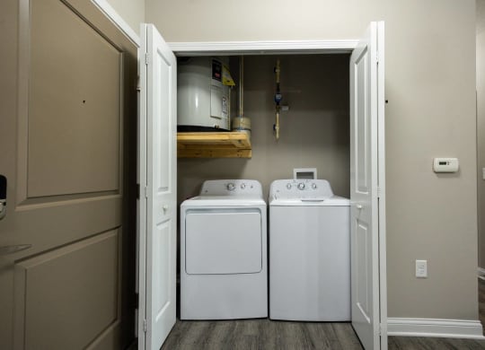 in-unit washer and dryer