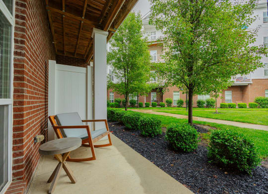 private patio