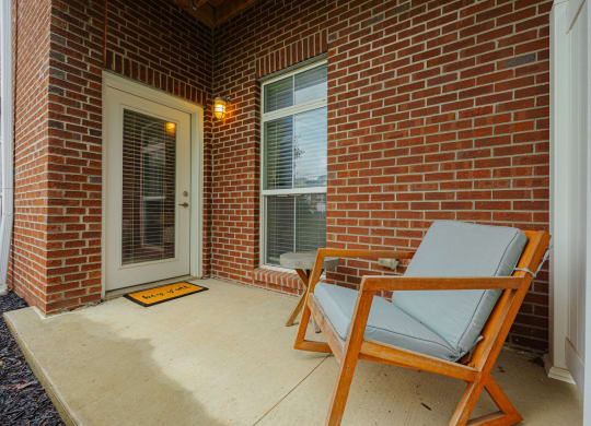 private patio