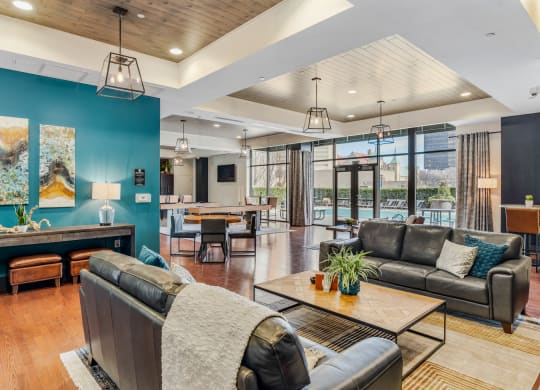 Clubhouse at Highpoint on Columbus Commons Apartments