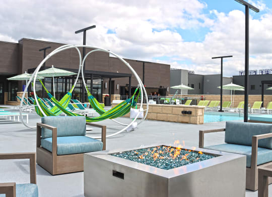 Poolside Lounging