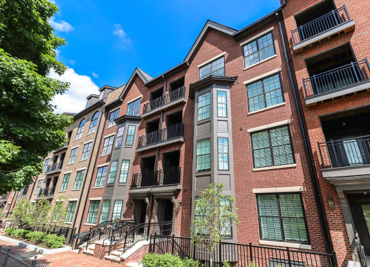 exterior view at the reserve at riverdale apartments in riverdale, nj