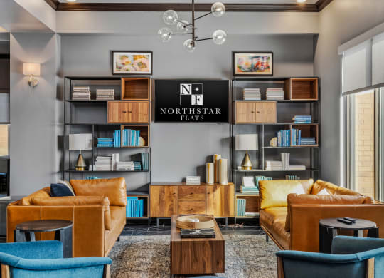 Clubhouse at Northstar Flats Apartments in Sunbury, OH