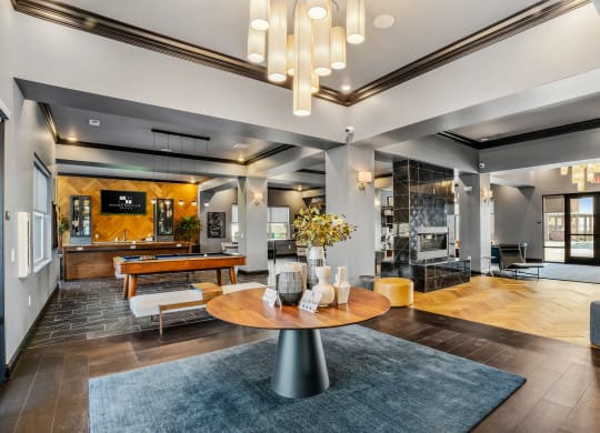Clubhouse at Northstar Flats Apartments in Sunbury, OH