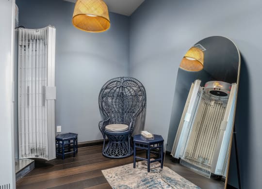 Tanning Bed at Northstar Flats Apartments in Sunbury, OH