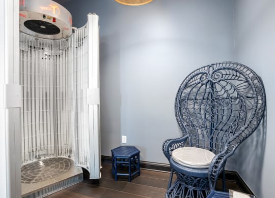 Tanning Bed at Northstar Flats Apartments in Sunbury, OH