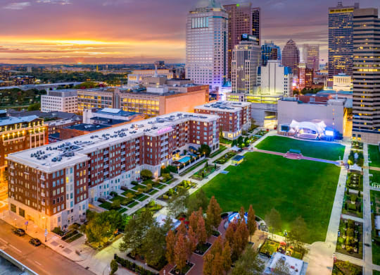Highpoint on Columbus Commons in Downtown Columbus