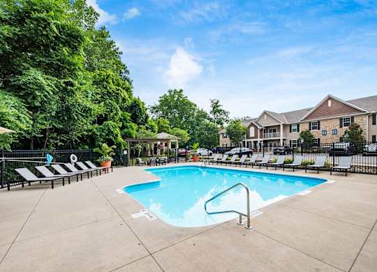 Resort style pool