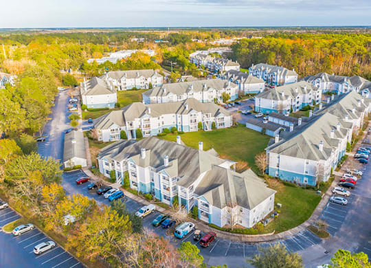 Landings at Lake Gray aerial