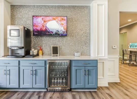 Clubhouse lounge
