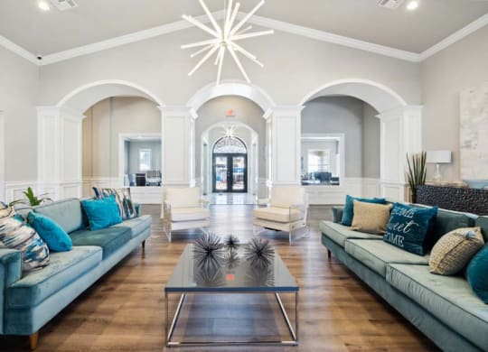 Clubhouse lounge