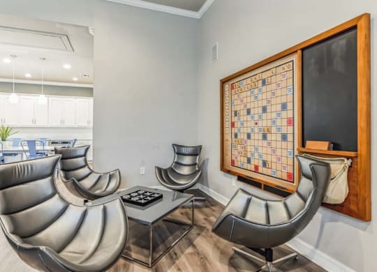 Clubhouse media room