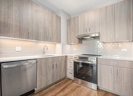 Efficient Appliances In Kitchen at Thrive Exchange, Chicago, IL, Illinois