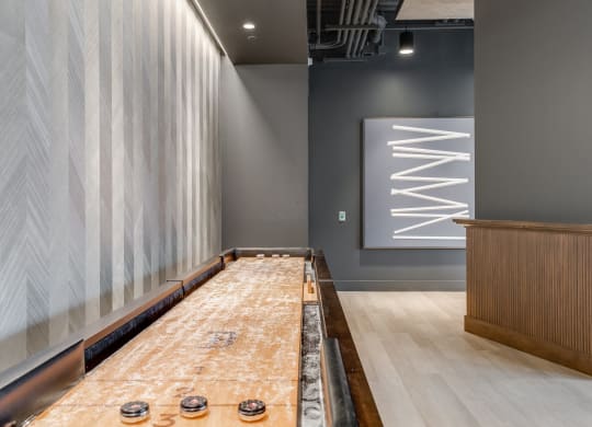 shuffleboard  at Cassidy on Canal, Chicago