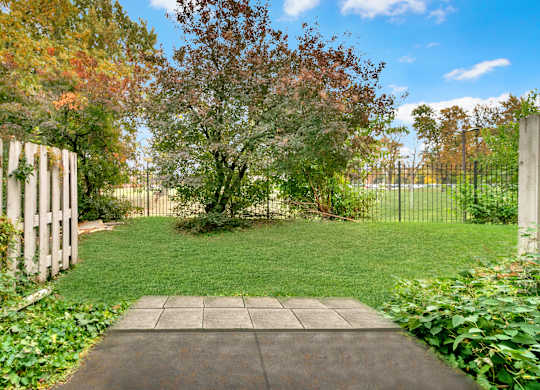 Green Courtyard at The Village of Hyde Park, Detroit