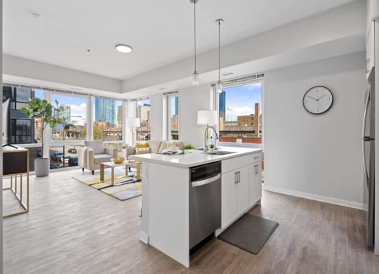 Kitchen Unit at 23rd Place Apartment, Chicago