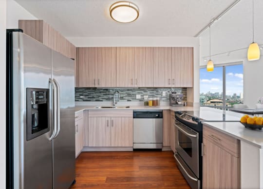 Chef-Inspired Kitchens Feature Stainless Steel Appliances at Kingsbury Plaza, Chicago