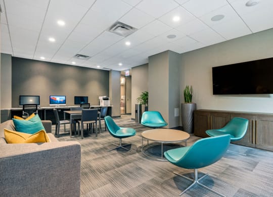 Business Center With High Speed Internet at Elm Street Plaza, Chicago, IL, 60610