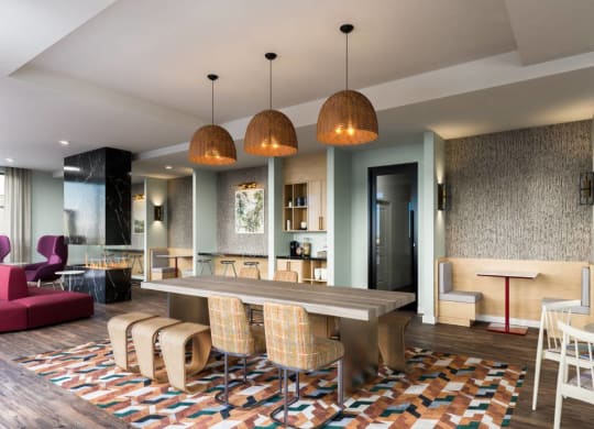 Game Lounge at 23rd Place Apartment, Chicago, IL, 60654
