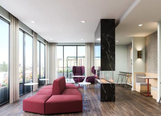Social Club at 23rd Place Apartment, Chicago, IL