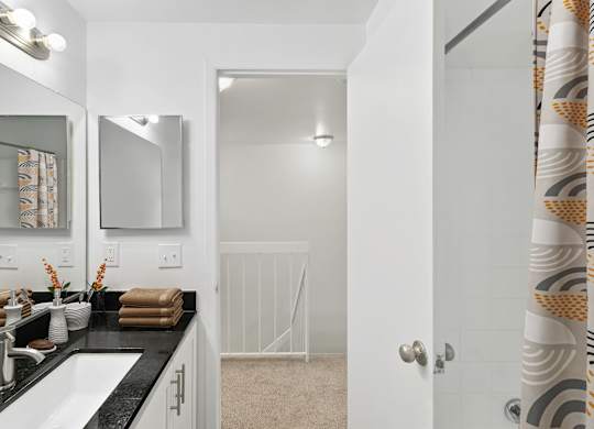 Luxurious Bathroom at The Village of Hyde Park, Detroit, 48207