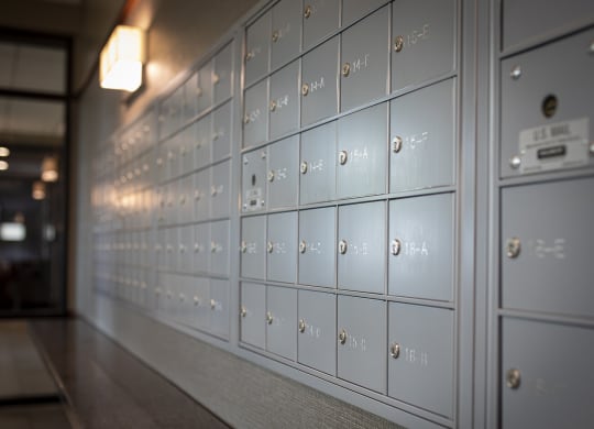 Delivery Lockers at Twin Towers, Chicago, IL