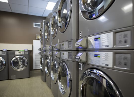 Laundry Machines at Twin Towers, Illinois
