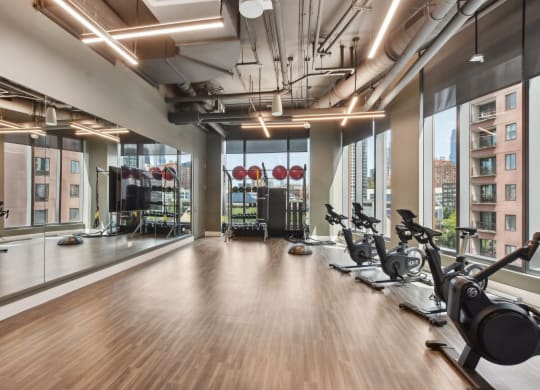 fitness center at Cassidy on Canal, Chicago, IL